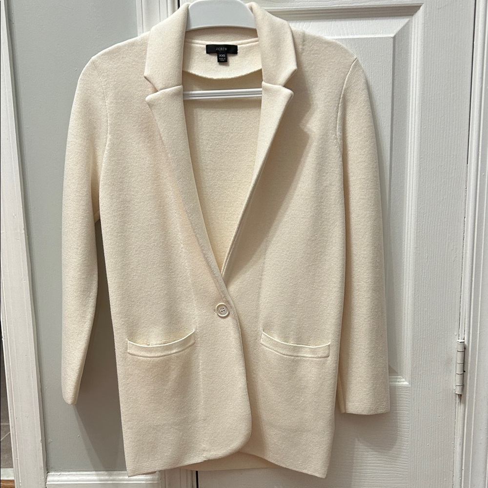 J. Crew Cream Blazer